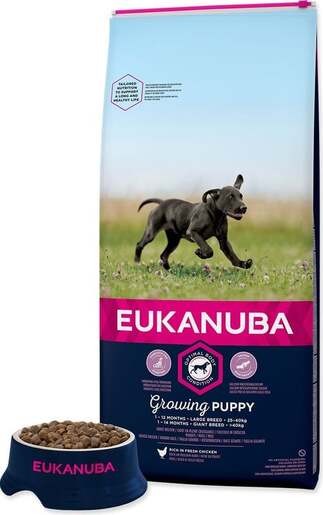 Eukanuba PUPPY Large & Giant Breed 15kg, piletina