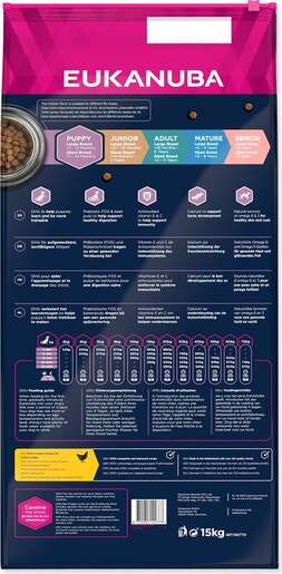 Eukanuba PUPPY Large & Giant Breed 15kg, piletina