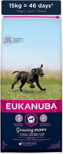 Eukanuba PUPPY Large & Giant Breed 15kg, piletina