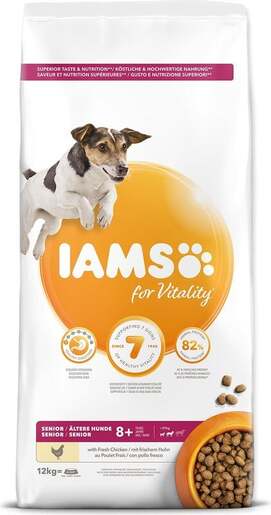 IAMS Dog Senior Small & Medium Breeds 12kg, piletina