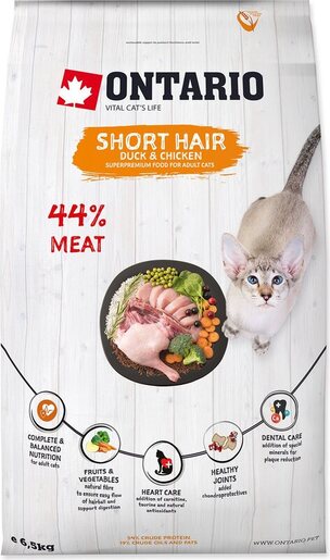 Ontario Cat Adult Shorthair 6,5kg, pačetina i piletina