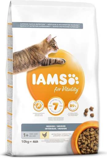 IAMS Cat Adult Indoor 10kg, piletina