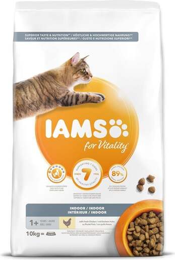 IAMS Cat Adult Indoor 10kg, piletina