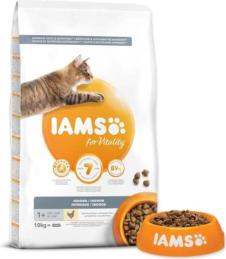 IAMS Cat Adult Indoor 10kg, piletina