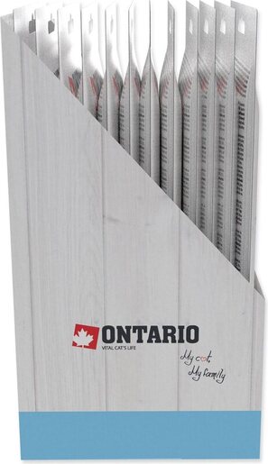 Ontario Cat poslastica 5x14g, tuna i losos