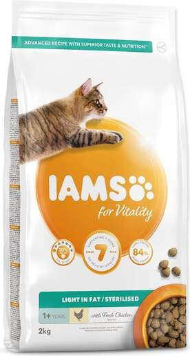 IAMS Cat Adult/Senior Weight Control/Sterilized 2kg, piletina
