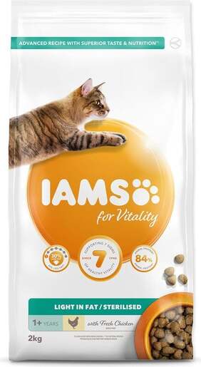 IAMS Cat Adult/Senior Weight Control/Sterilized 2kg, piletina