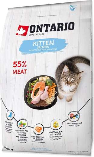 Ontario Kitten 6,5kg, losos