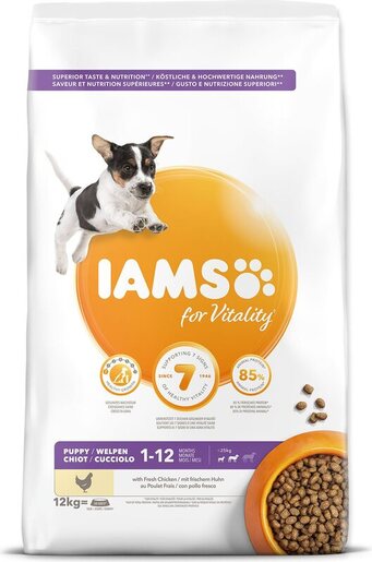 IAMS Puppy Small & Medium Breeds 12kg, piletina