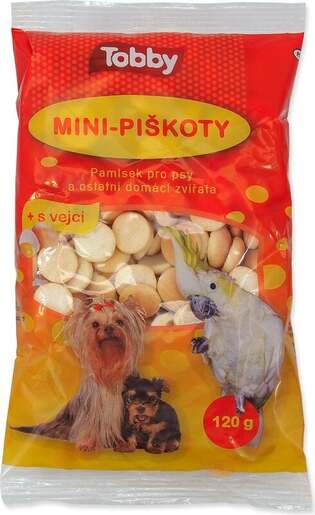 Tobby Mini Breed keksi 120g