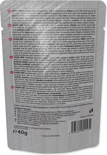 Ontario Cat Adult 40g, juha s komadićima piletine