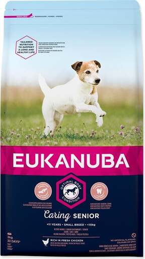 Eukanuba Senior Small Breed 3kg, piletina