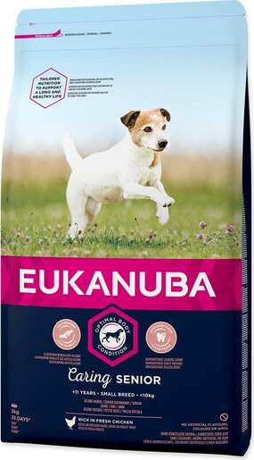 Eukanuba Senior Small Breed 3kg, piletina