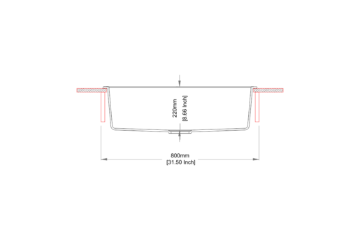 Sudoper Carysil Waltz 780 Colorado