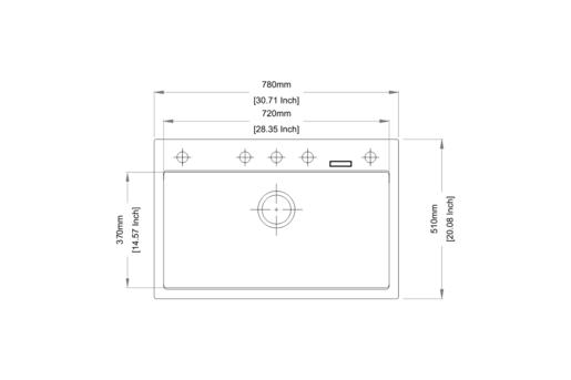 Sudoper Carysil Waltz 780 Snova