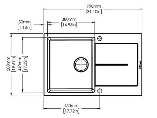 Sudoper Carysil Enigma D-100 S Snova