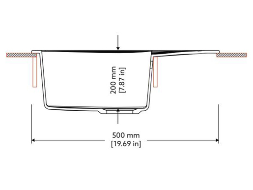 Sudoper Carysil City D-100 Snova