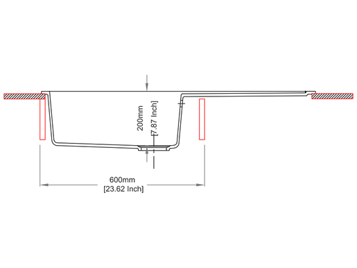 Sudoper Carysil Enigma D-100 L Colorado