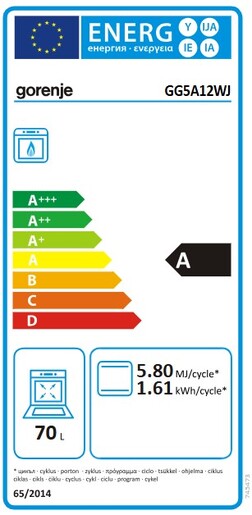 Gorenje štednjak GG5A12WJ