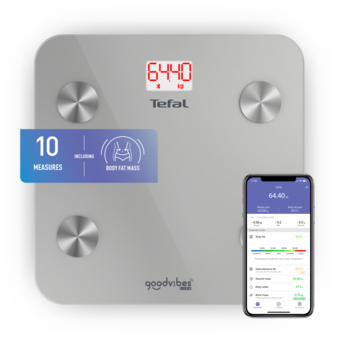Tefal pametna osobna vaga Goodvibes Life BM9600S1