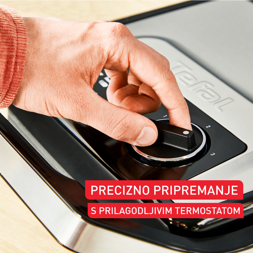 Tefal Inicio Adjust pekač sendviča, panini i roštilj GC272D10
