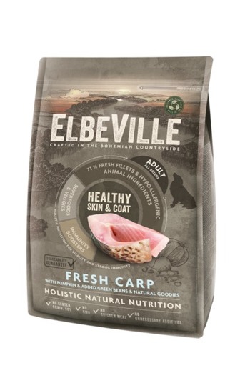 Elbeville Adult All Breeds Healthy Skin and Coat 11,4kg, šaran