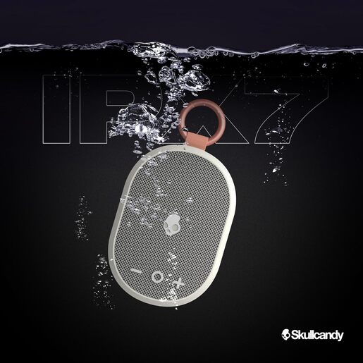 Skullcandy Kilo Compact prijenosni zvučnik, Bone/Orange