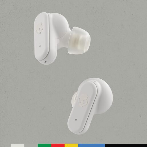 Skullcandy Dime Evo True Wireless In-Ear slušalice, Bone/Orange