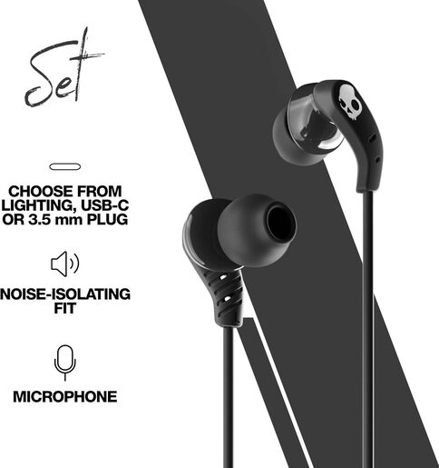 Skullcandy Set Lightning In-Ear slušalice, True Black