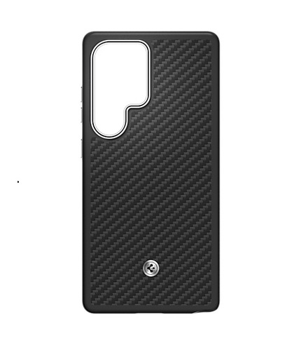 Samsung magnetna Enzo Aramid zaštitna maska za Samsung Galaxy S25 Ultra, crna