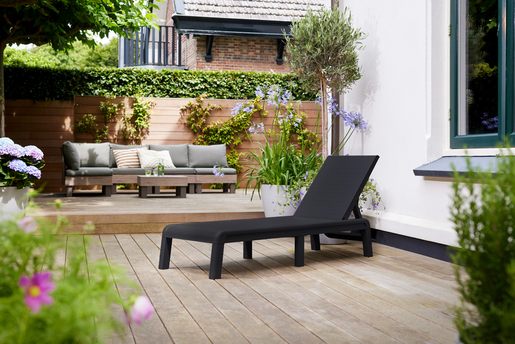 KETER Mallorca ležaljka, boja  graphite