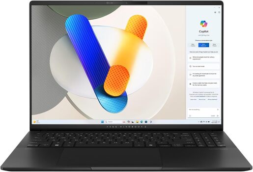 ASUS Vivobook S 16, M5606WA-MX016W, 16" 3.2K OLED, AMD Ryzen AI 9 HX 370, 32GB RAM, 1TB SSD, AMD Radeon 890M, Windows 11 Home, laptop