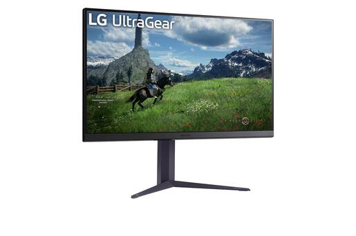 LG monitor UltraGear 32GS85Q, 31.5" 2K/QHD, Nano IPS, 180Hz, 1ms, 2xHDMI, DP