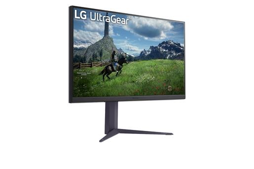 LG monitor UltraGear 32GS85Q, 31.5" 2K/QHD, Nano IPS, 180Hz, 1ms, 2xHDMI, DP