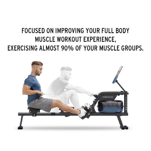 HEAD sprava za veslanje, LCD zaslon