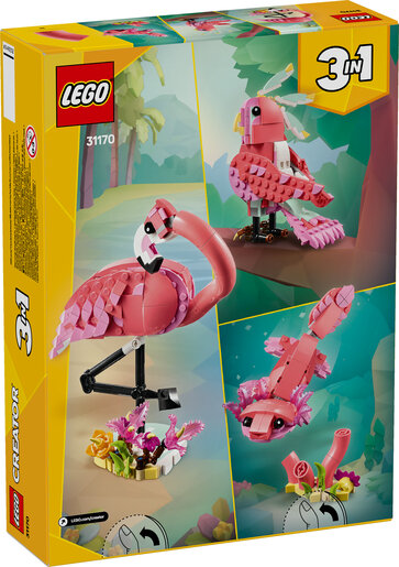LEGO® Divlje životinje: ružičasti plamenac 31170