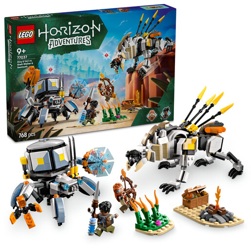 LEGO® Aloy i Varl vs. Shell-Walker i Sawtooth 77037