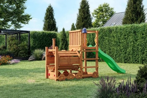 Fungoo drveno dječje igralište LOCO set