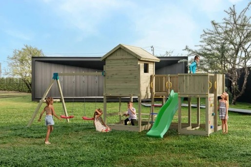 Fungoo drveno dječje igralište LONGSTEPPER set