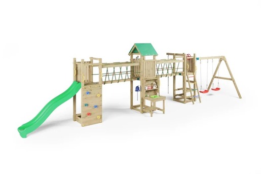 Fungoo drveno dječje igralište SPACE LONGER set