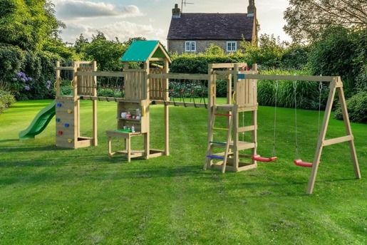 Fungoo drveno dječje igralište SPACE LONGER set