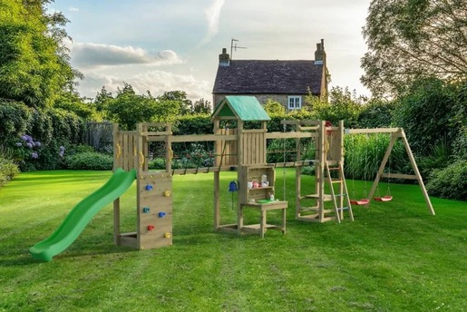 Fungoo drveno dječje igralište SPACE LONGER set