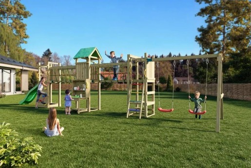 Fungoo drveno dječje igralište SPACE LONGER set