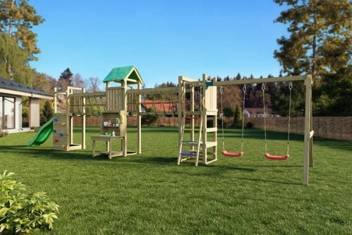 Fungoo drveno dječje igralište SPACE LONGER set