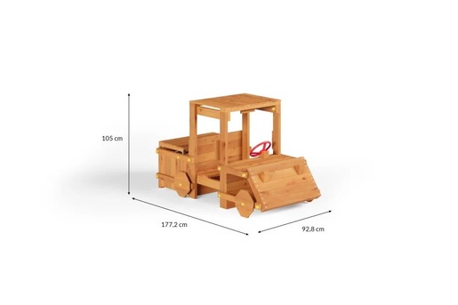Fungoo drveno dječje igralište GARDEN BUGGY set