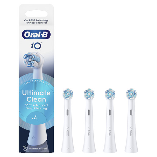 Oral-B iO zamjenske glave Ultimate Clean White, 4 kom