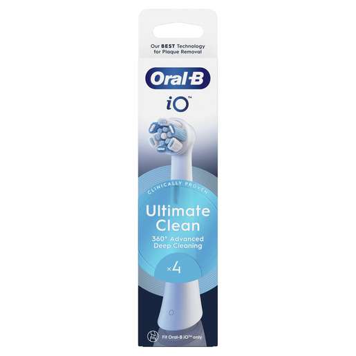 Oral-B iO zamjenske glave Ultimate Clean White, 4 kom