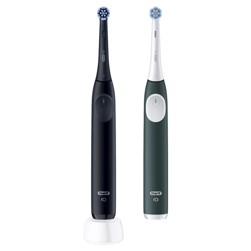 Oral-B električna četkica iO2, duopack Black/Green