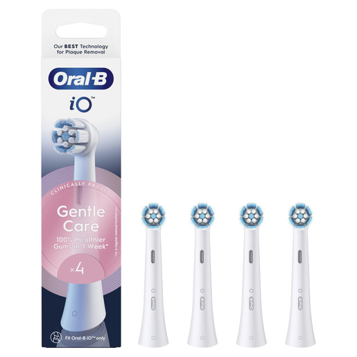 Oral-B iO zamjenske glave Gentle Care White, 4 kom
