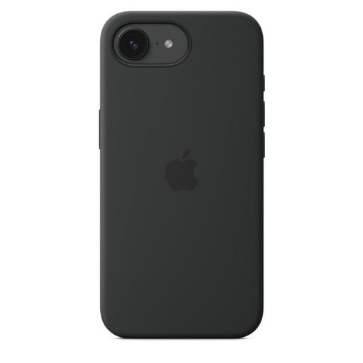 Apple iPhone 16e Silicone Case, Black (md3n4zm/a)